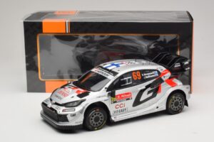 Toyota GR Yaris Rally1 #69 K. Rovanpera / J. Halttunen Rally Portugal 2025 IXO 1:18 18RMC250B Metal — billede 6 af 6