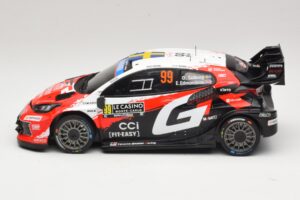 Toyota GR Yaris Rally1 #99 O. Solberg / E. Edmondson Rally Monte Carlo Winner 2026 IXO 1:18 18RMC269A Metal — billede 3 af 6