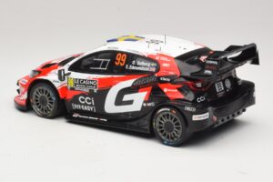Toyota GR Yaris Rally1 #99 O. Solberg / E. Edmondson Rally Monte Carlo Winner 2026 IXO 1:18 18RMC269A Metal — billede 5 af 6