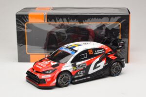 Toyota GR Yaris Rally1 #99 O. Solberg / E. Edmondson Rally Monte Carlo Winner 2026 IXO 1:18 18RMC269A Metal — billede 6 af 6