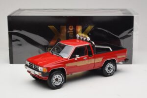 Toyota Hilux N50 Xtra Cab 4x4 Rød KK-Scale 1:18 KKDC181562 Metal — billede 6 af 6
