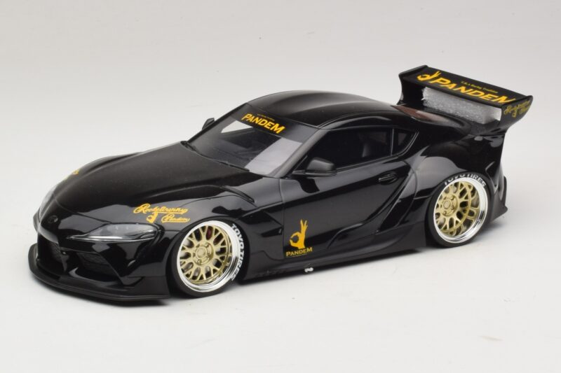 Toyota Supra GR A90 Pandem V1.0 Sort TopSpeed 1:18 TS0307 Resin