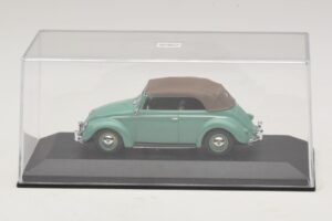 Volkswagen 1200 Cabriolet Stoftag Grøn Minichamps 1:43 430052042 Metal — billede 4 af 5
