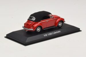 Volkswagen 1302 Cabriolet Rød Maxichamps 1:43 940055031 Metal — billede 2 af 5