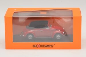 Volkswagen 1302 Cabriolet Rød Maxichamps 1:43 940055031 Metal — billede 5 af 5