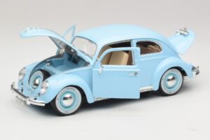 Volkswagen Boble Blå Bburago 1:18 3381 Metal — billede 2 af 8