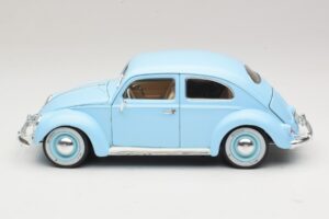 Volkswagen Boble Blå Bburago 1:18 3381 Metal — billede 4 af 8
