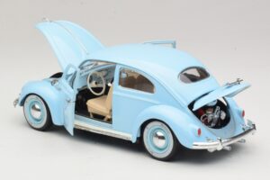 Volkswagen Boble Blå Bburago 1:18 3381 Metal — billede 5 af 8
