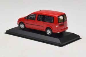 Volkswagen Caddy 2K Bus Rød Minichamps 1:43 CADDY009 Metal — billede 3 af 5