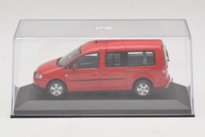 Volkswagen Caddy 2K Bus Rød Minichamps 1:43 CADDY009 Metal — billede 4 af 5