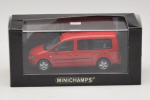 Volkswagen Caddy 2K Bus Rød Minichamps 1:43 CADDY009 Metal — billede 5 af 5