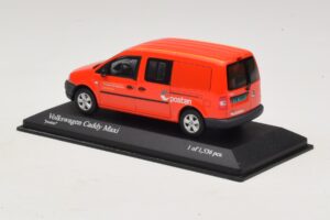 Volkswagen Caddy Maxi Mk3 Norway Post Minichamps 1:43 403057005 Metal — billede 3 af 5