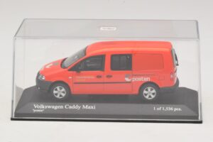 Volkswagen Caddy Maxi Mk3 Norway Post Minichamps 1:43 403057005 Metal — billede 4 af 5
