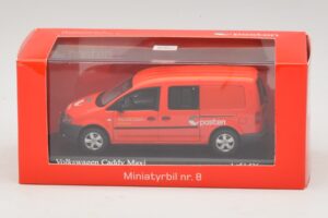 Volkswagen Caddy Maxi Mk3 Norway Post Minichamps 1:43 403057005 Metal — billede 5 af 5