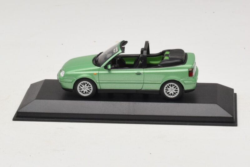 Volkswagen Golf Mk4 Cabriolet Grøn Metallic Minichamps 1:43 430058335 Metal
