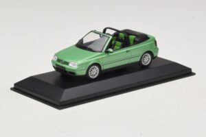 Volkswagen Golf Mk4 Cabriolet Grøn Metallic Minichamps 1:43 430058335 Metal — billede 2 af 5
