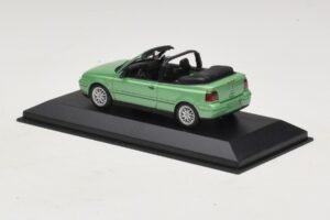 Volkswagen Golf Mk4 Cabriolet Grøn Metallic Minichamps 1:43 430058335 Metal — billede 3 af 5