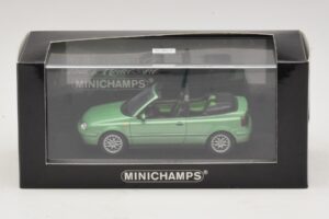 Volkswagen Golf Mk4 Cabriolet Grøn Metallic Minichamps 1:43 430058335 Metal — billede 5 af 5
