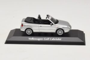 Volkswagen Golf Mk4 Cabriolet Sølv Maxichamps 1:43 940058331 Metal