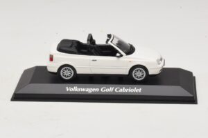 Volkswagen Golf Mk4 Cabriolet Hvid Maxichamps 1:43 940058330 Metal