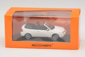 Volkswagen Golf Mk4 Cabriolet Hvid Maxichamps 1:43 940058330 Metal — billede 5 af 5