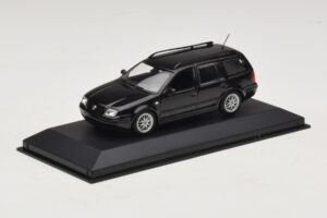 Volkswagen Golf Mk4 Variant Sport Highline BBS Edition Sort Minichamps 1:43 GOLF008 Metal — billede 2 af 5