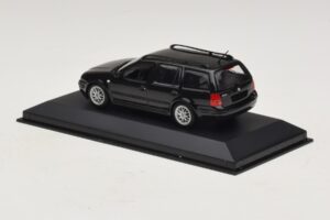 Volkswagen Golf Mk4 Variant Sport Highline BBS Edition Sort Minichamps 1:43 GOLF008 Metal — billede 3 af 5
