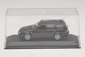 Volkswagen Golf Mk4 Variant Sport Highline BBS Edition Sort Minichamps 1:43 GOLF008 Metal — billede 4 af 5