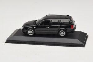 Volkswagen Golf Mk4 Variant Sport Highline BBS Edition Sort Erstatningsæske Minichamps 1:43 GOLF008-R1 Metal