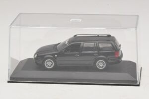 Volkswagen Golf Mk4 Variant Sport Highline BBS Edition Sort Erstatningsæske Minichamps 1:43 GOLF008-R1 Metal — billede 4 af 5