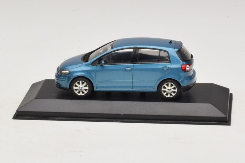 Volkswagen Golf Plus Mk5 Blå Metallic Erstatningsæske Minichamps 1:43 GOLF02-R1 Metal