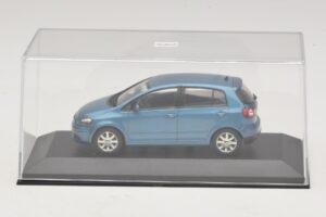 Volkswagen Golf Plus Mk5 Blå Metallic Erstatningsæske Minichamps 1:43 GOLF02-R1 Metal — billede 4 af 5