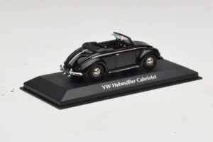 Volkswagen Hebmuller Cabriolet Sort Maxichamps 1:43 940052130 Metal — billede 2 af 5