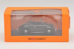 Volkswagen Hebmuller Cabriolet Sort Maxichamps 1:43 940052130 Metal — billede 5 af 5