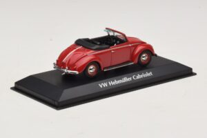 Volkswagen Hebmuller Cabriolet Rød Maxichamps 1:43 940052131 Metal — billede 2 af 5