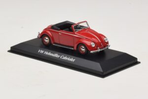 Volkswagen Hebmuller Cabriolet Rød Maxichamps 1:43 940052131 Metal — billede 3 af 5
