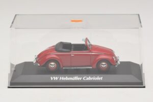 Volkswagen Hebmuller Cabriolet Rød Maxichamps 1:43 940052131 Metal — billede 4 af 5