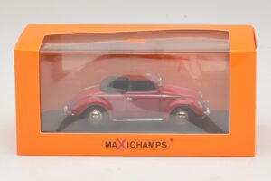 Volkswagen Hebmuller Cabriolet Rød Maxichamps 1:43 940052131 Metal — billede 5 af 5