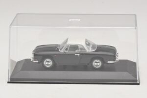 Volkswagen Karmann Ghia Sort med hvidt tag Minichamps 1:43 430050224 Metal — billede 4 af 5