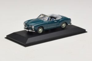 Volkswagen Karmann Ghia Cabriolet Mørkeblå Minichamps 1:43 GHIA001 Metal — billede 2 af 5