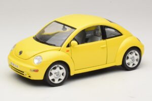 Volkswagen New Beetle A4 Gul Bburago 1:18 3302 Metal