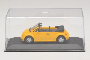 Volkswagen New Beetle Cabriolet Gul Minichamps 1:43 BEETLE002 Metal — billede 4 af 5