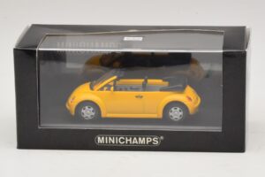 Volkswagen New Beetle Cabriolet Gul Minichamps 1:43 BEETLE002 Metal — billede 5 af 5