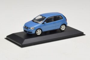 Volkswagen Polo 9N3 Blå Minichamps 1:43 POLO001 Metal — billede 2 af 5