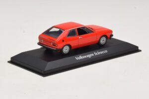 Volkswagen Scirocco Mk1 Rød Maxichamps 1:43 940050422 Metal — billede 2 af 5