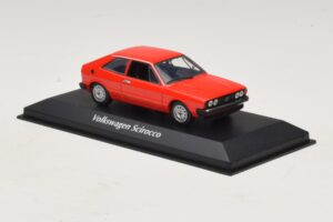 Volkswagen Scirocco Mk1 Rød Maxichamps 1:43 940050422 Metal — billede 3 af 5
