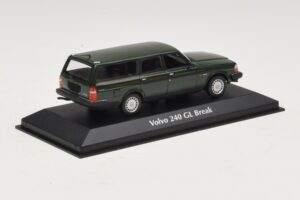 Volvo 240 GL Stationcar Mørkegrøn Maxichamps 1:43 940171411 Metal — billede 2 af 5