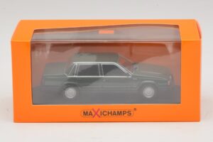Volvo 740 Mørkegrøn Maxichamps 1:43 940171700 Metal — billede 5 af 5