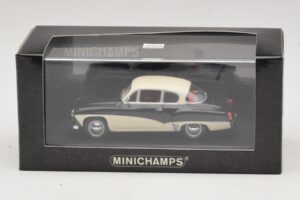 Wartburg A311 Mørkeblå Hvid Minichamps 1:43 WARBURG001 Metal — billede 5 af 5